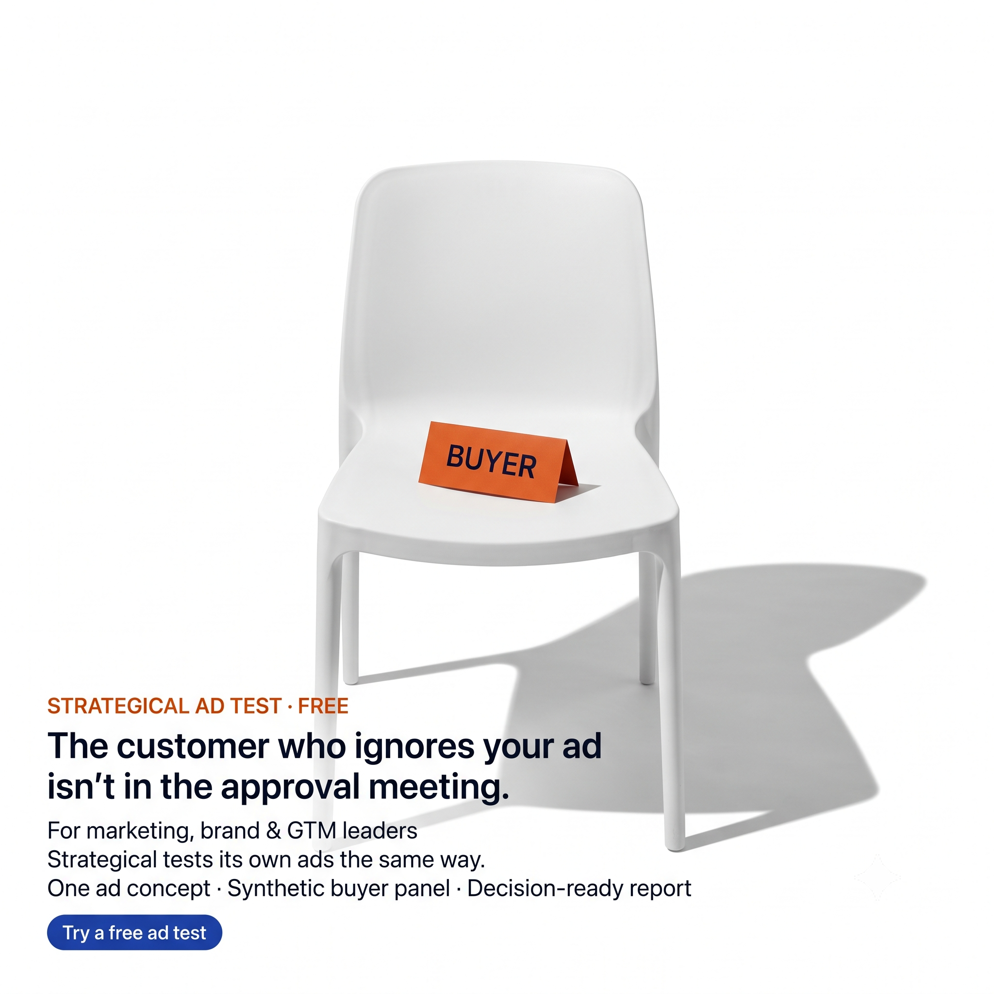 Example ad concept under test